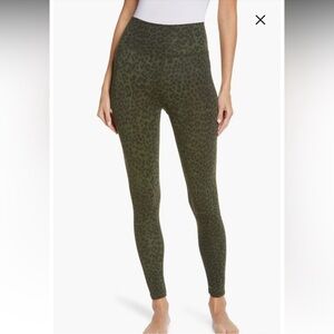 Ragdoll LA Green Leopard Leggings